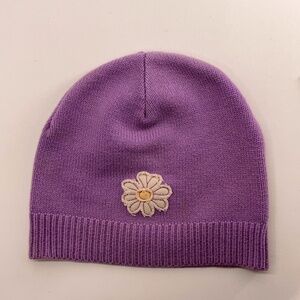 Life Is Good Pink Flower Youth Winter Beanie Hat